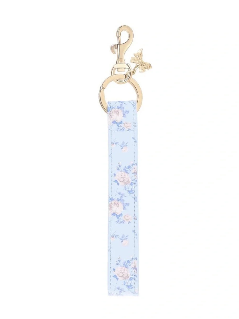 LoveShackFancy x Target Whisper Blue Case-Mate Everblooming Rosettes Key Strap